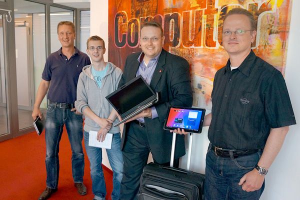 Besuch der ComputerBILD in Hamburg in den neuen Redaktionsräumen