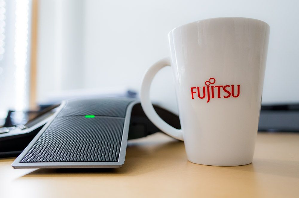 Die Fujitsu Kaffeetasse