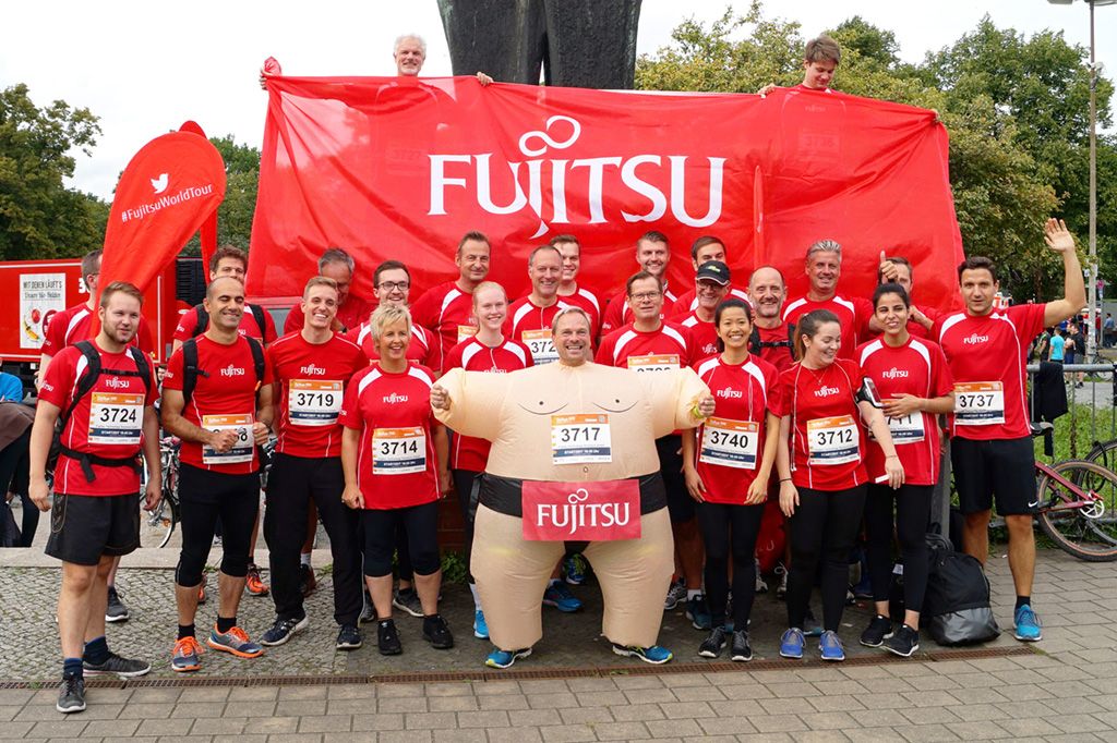 Fujitsu beim B2Run in Hannover