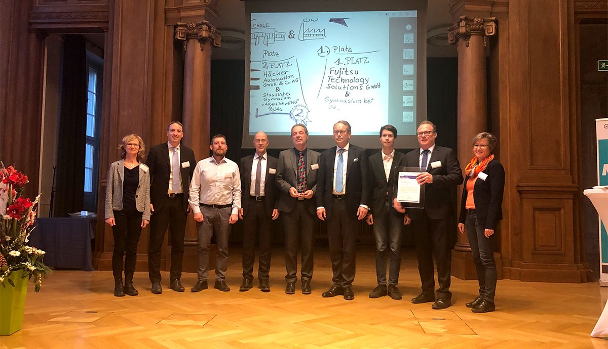 Das hat Potenzial: Fujitsu erreicht 1. Platz beim SCHULEWIRTSCHAFT-Preis